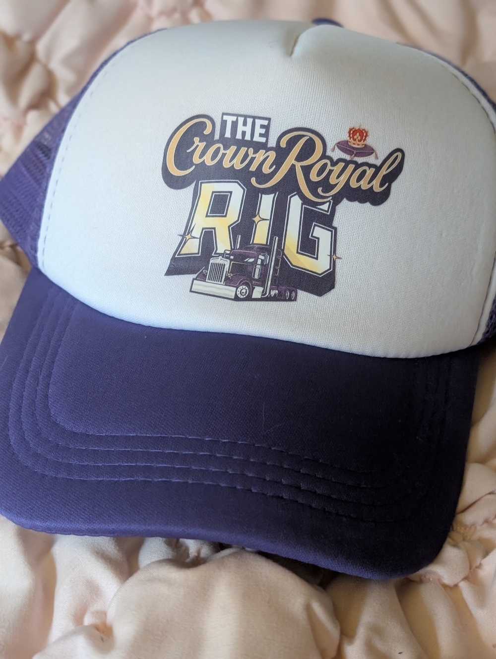 Crown Royal Purple Trucker Hat The Rig